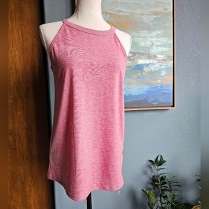 Women's Pink High Neck Halter Size Medium